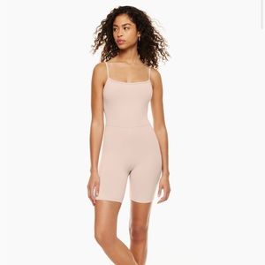 Aritzia Babaton Romper in Light Pink